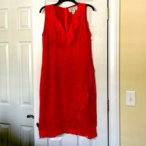 Chetta B Evening Sherrie Bloom Peter Noviello Ladies Silk Dress Vintage